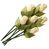 1/2 Dozen 3-D Chocolate Roses